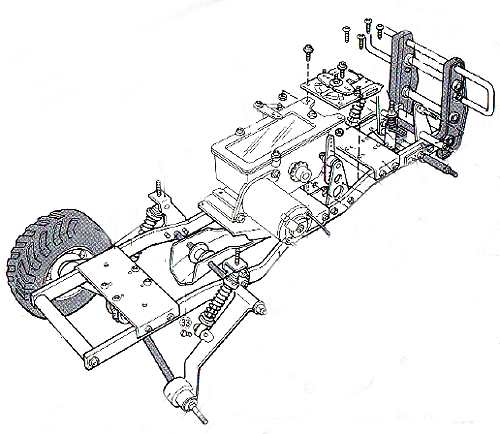 Kyosho Chevrolet Pick-Up 4x4 Stepside Chassis