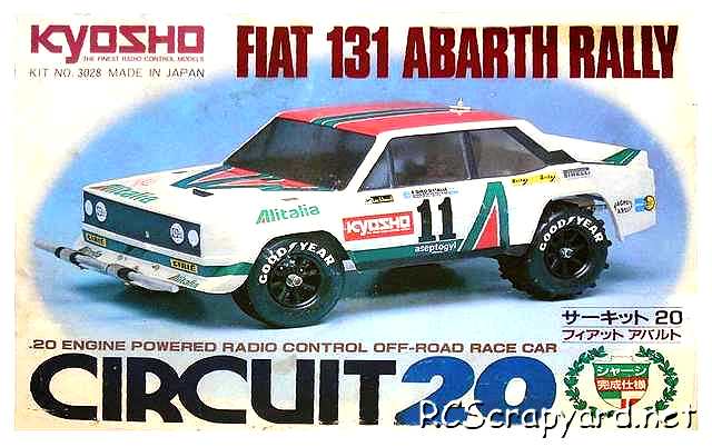Kyosho Fiat 131 Abarth Rally - Circuit 20