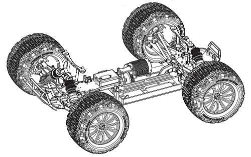 Kyosho DMT-VE Chasis