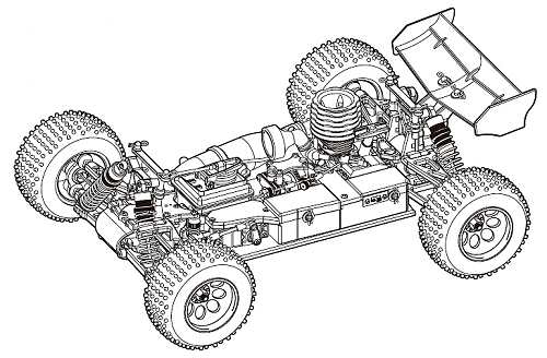 Kyosho DST Chasis