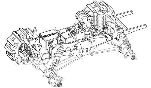 Kyosho FO-XX GP Chassis