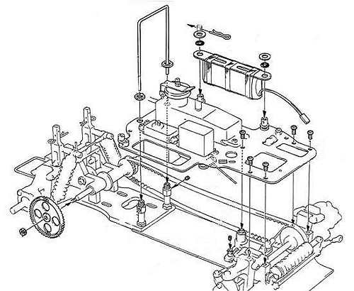 Kyosho Fantom 21-4iS Chassis