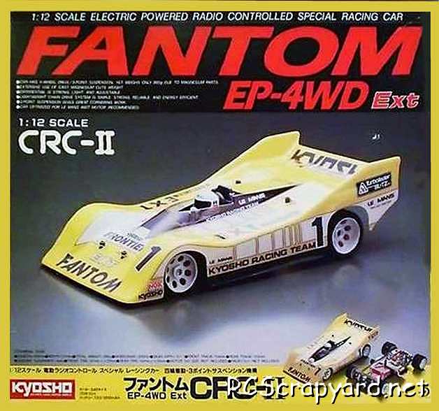 Kyosho Fantom EP 4WD Extra - CRC-II Racing Car