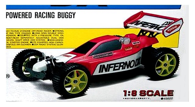 Kyosho Inferno DX - 1:8 Nitro RC Buggy