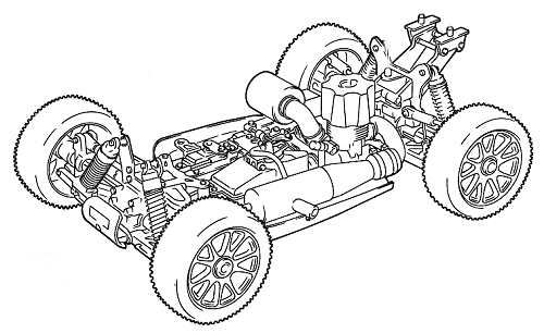 Kyosho Inferno MP7.5 Chassis