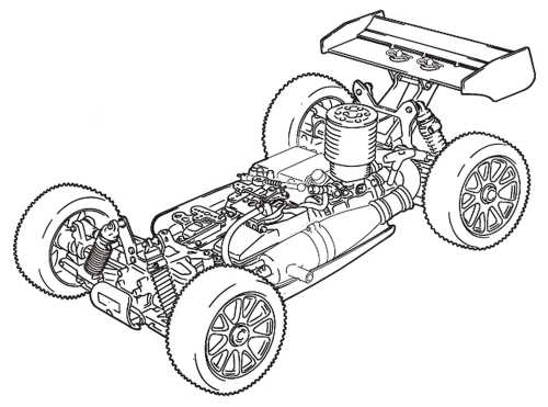 Kyosho Inferno MP-7.5 Sports 3 Chassis