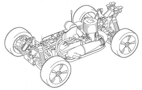 Kyosho MP777 Special 1 Chasis