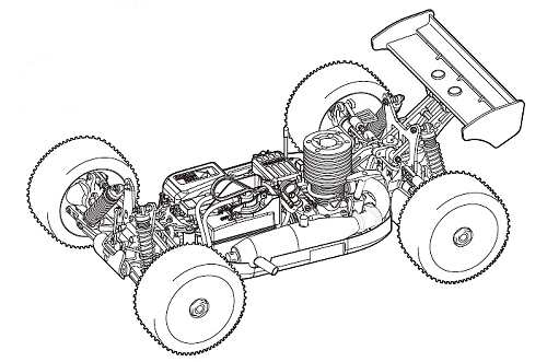 Kyosho Inferno MP9 TKI 3 Chassis