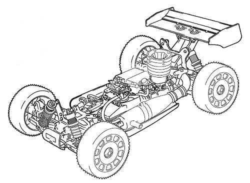 Kyosho Inferno Neo Chassis