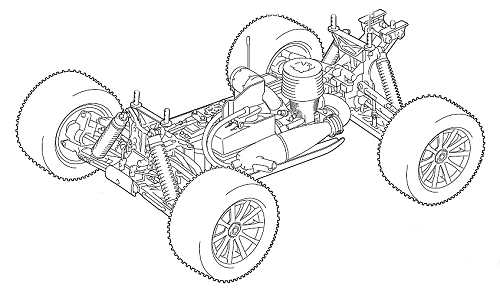 Kyosho Inferno ST-R Chassis