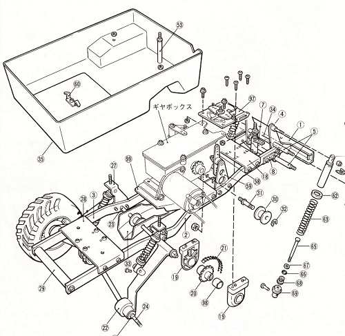 Kyosho Indiana Jeep Chassis