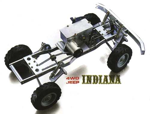 Kyosho Indiana Jeep Telaio