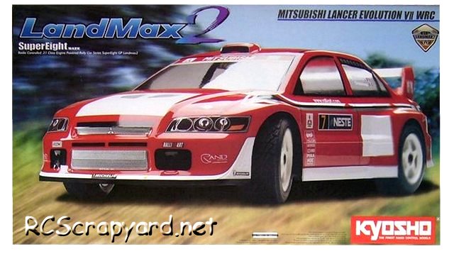 Kyosho Landmax 2 - 1:8 Nitro RC On Road, Rally Car