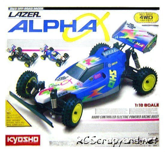 Kyosho Lazer Alpha - 1:10 Elektrisch RC Buggy