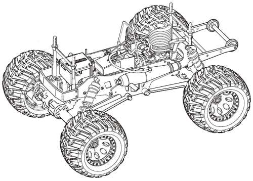 Kyosho Mad Force Kruiser 2.0 Chassis