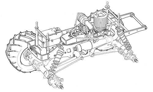 Kyosho Mad Force Cruiser Chassis