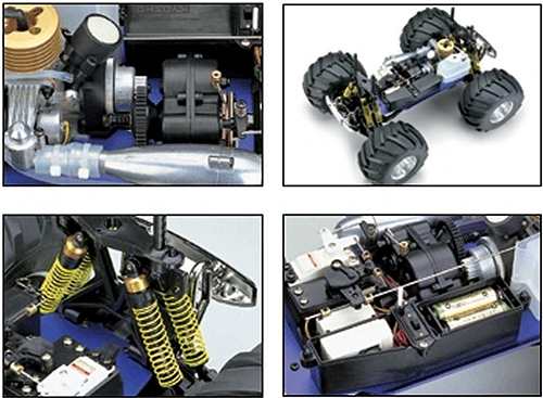 Kyosho Mega Force Dodge Ram Chasis