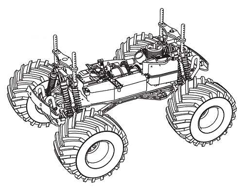 Kyosho Mega Force Chassis