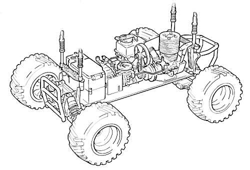 Kyosho Mega Force Junior Chassis