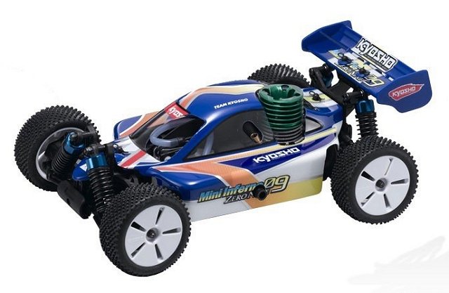 Kyosho Mini Inferno 09 - 1:16 Nitro RC Buggy