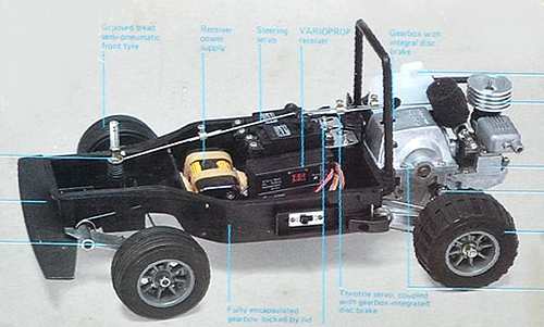 Kyosho Minitz 06 Buggy Range Rover Chassis