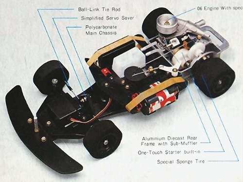 Kyosho Minitz 06 Mini Cooper Rennsport Version Chassis