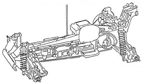 Kyosho Optima Mid Chasis