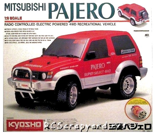 Kyosho Mitsubishi-Pajero - 1:9 Elektrisch RC Truck