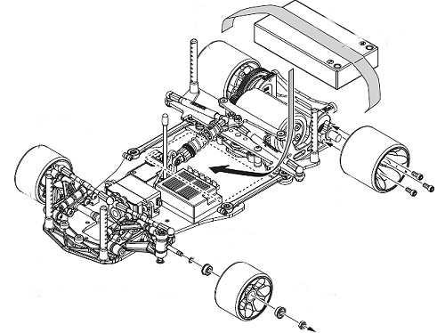 Kyosho Plazma Ra - 30422 Telaio