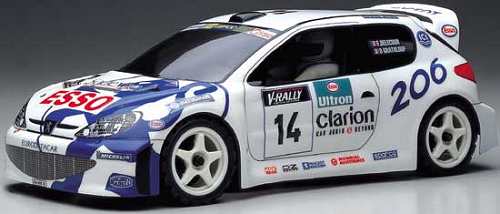 Kyosho Pureten Alpha GP - Peugeot 206