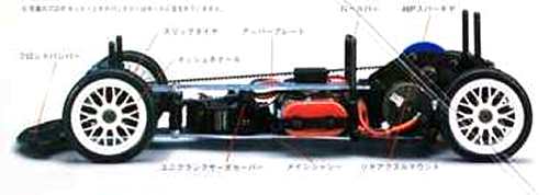 Kyosho PureTen EP Spider Chassis