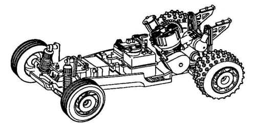 Kyosho Sandmaster 10 Chassis