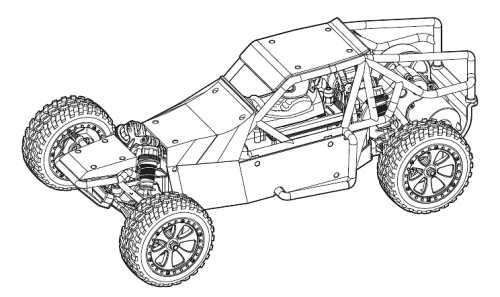 Kyosho Sandmaster 2012 Chasis