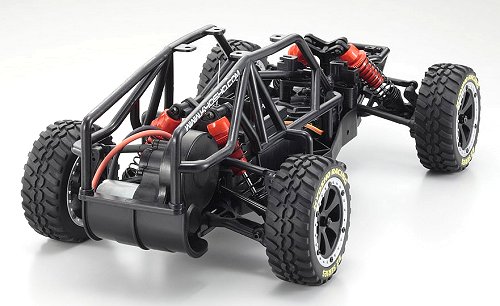 Kyosho Sandmaster - Rear view Chassis 