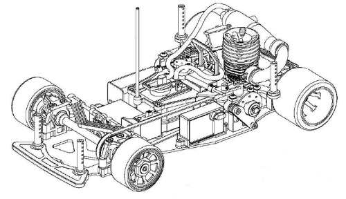 Kyosho Spada 09 Chassis