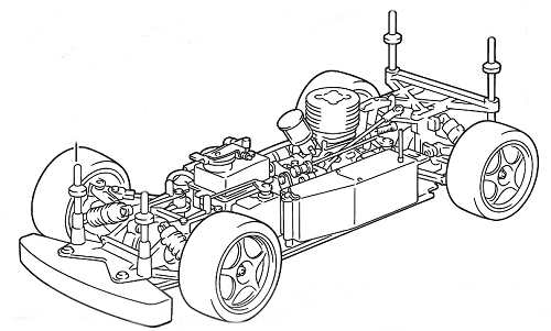 Kyosho Inferno TR-15 Rally Chasis