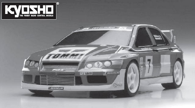 Kyosho TR-15 Rally - 1:10 Nitro Car