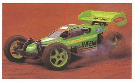 Kyosho Turbo Inferno - Vintage 1:8 Nitro RC Buggy