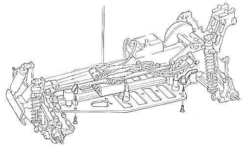 Kyosho Turbo Optima Mid Special Chassis