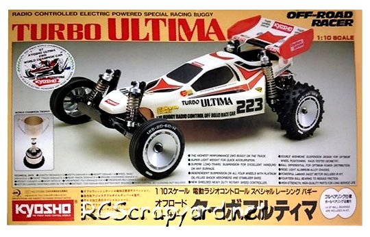 Kyosho Turbo Ultima - Vintage 1:10 Électrique RC Buggy