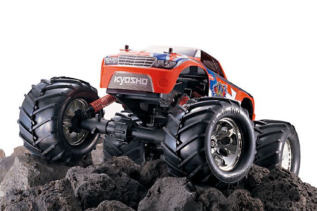 Kyosho Twin Force Spirit - Vintage 1:8 Électrique Monster Truck