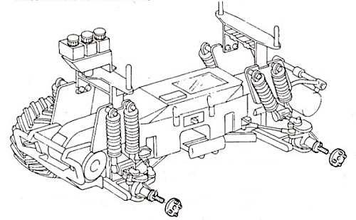 Kyosho USA-1 - 3165 - Chassis