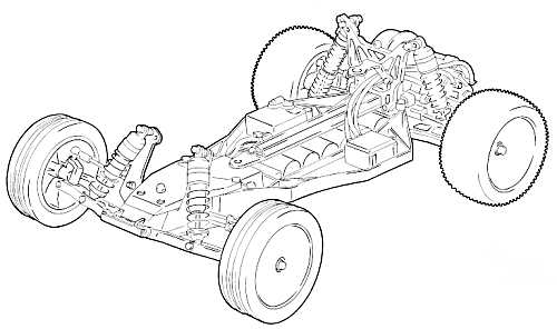 Kyosho Ultima RB Type R Evo Telaio