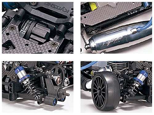 Kyosho V-Een RRR Rubber Tire Chassis