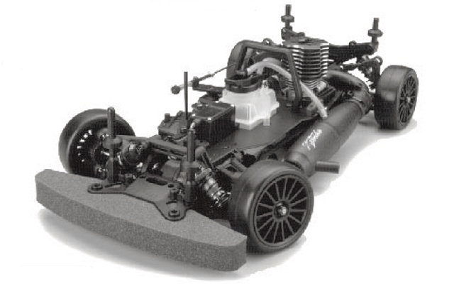 Kyosho V-Een R - 1:10 Nitro RC Toerwagen