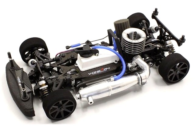 Kyosho V-One R4 - 1:10 Nitro On Road Chassis