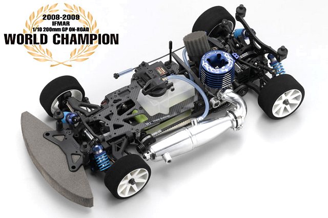 Kyosho V-One RRR Evo.2 World Champion - 1:10 Nitro RC Voiture de Tourisme