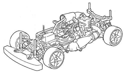 Kyosho V-One S Chassis