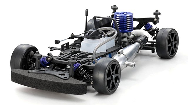 Kyosho V-One SR - 1:10 Nitro RC Voiture de Tourisme