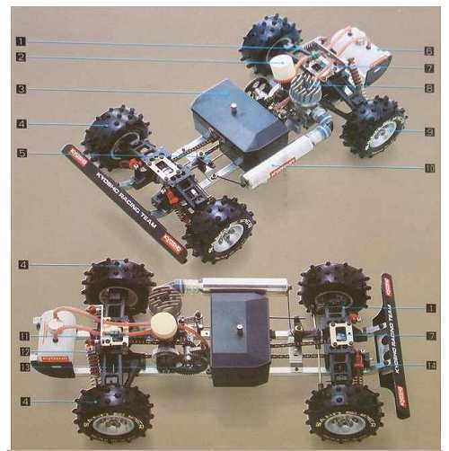 Kyosho Vanning Chassis